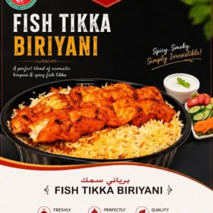 Fish Tikka Biryani
